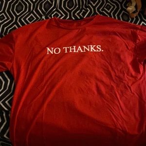 XL red women’s t shirt